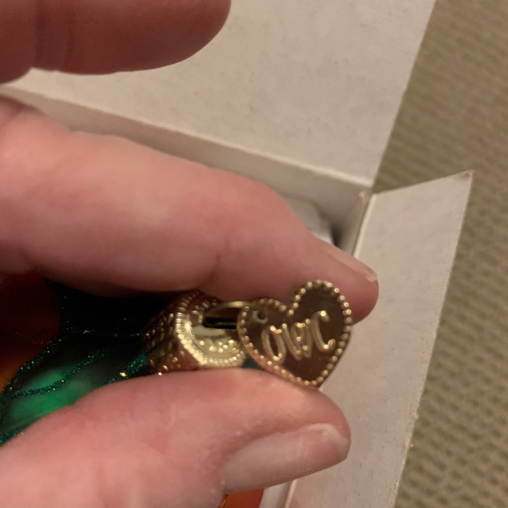Old World smiling pumpkin ornament - Picture 3 of 4